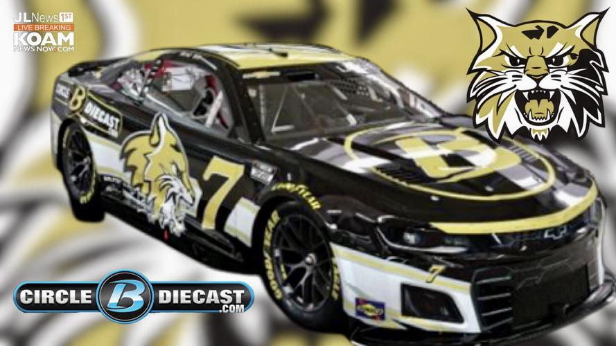 Neosho Schools Wildcat represented on NASCAR this weekend at Kansas