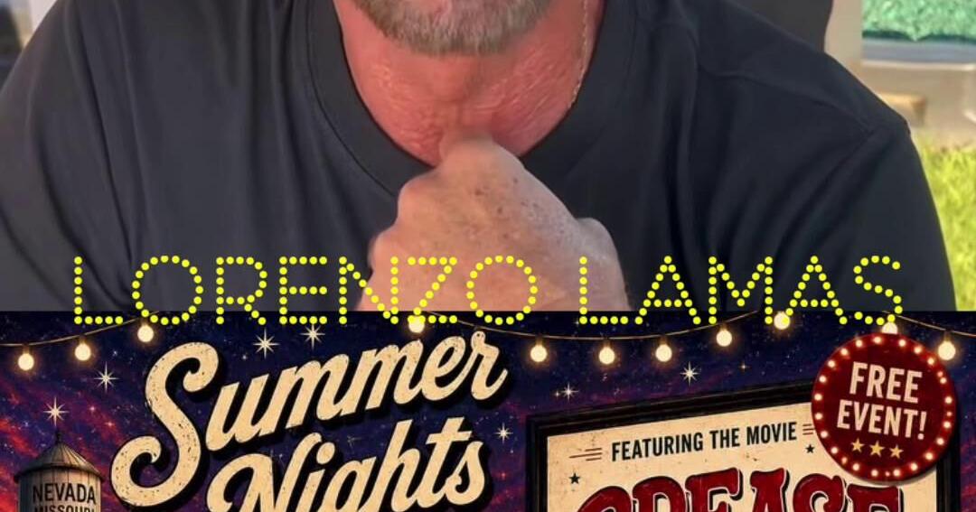 Actor Lorenzo Lamas in Nevada at Summer Nights on the Square