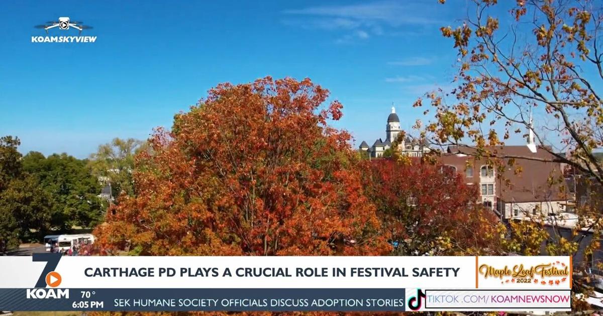 Carthage PD discusses the logistics of putting on the Maple Leaf