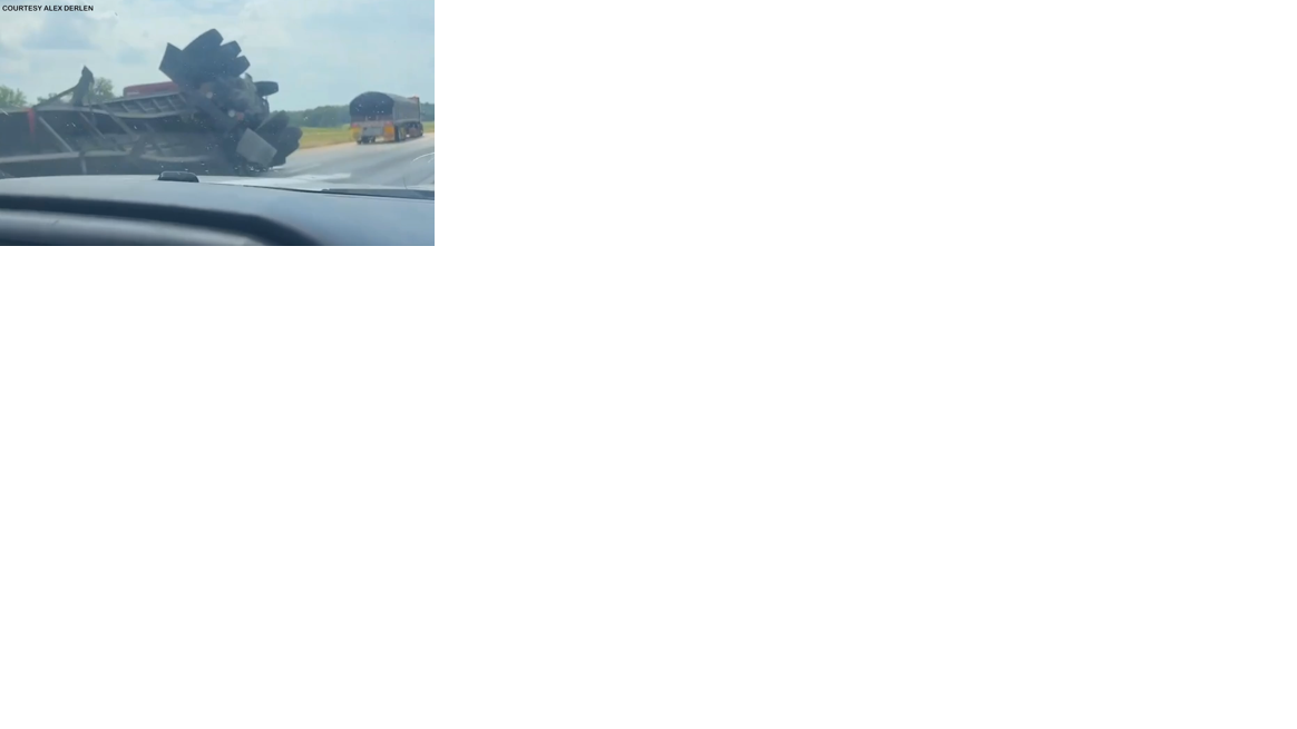 I-44 rollover semi near Stotts City, secondary crash in backed up ...