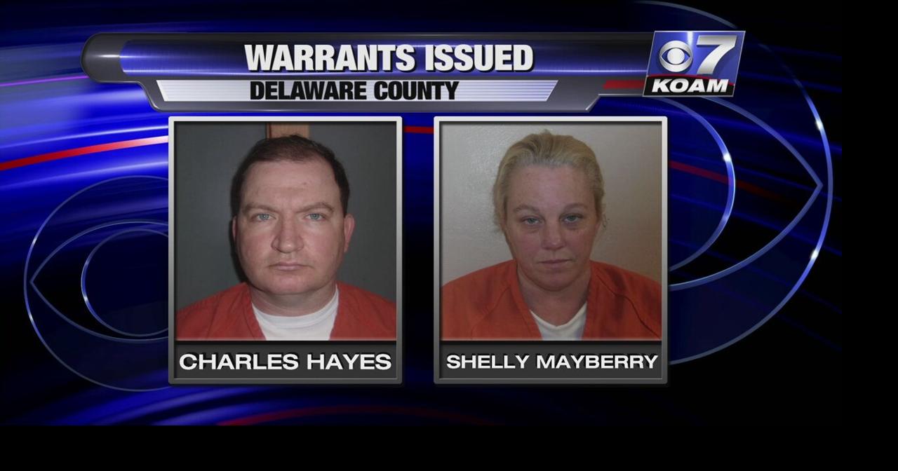Warrants issued for two former Delaware County Sheriff’s Office