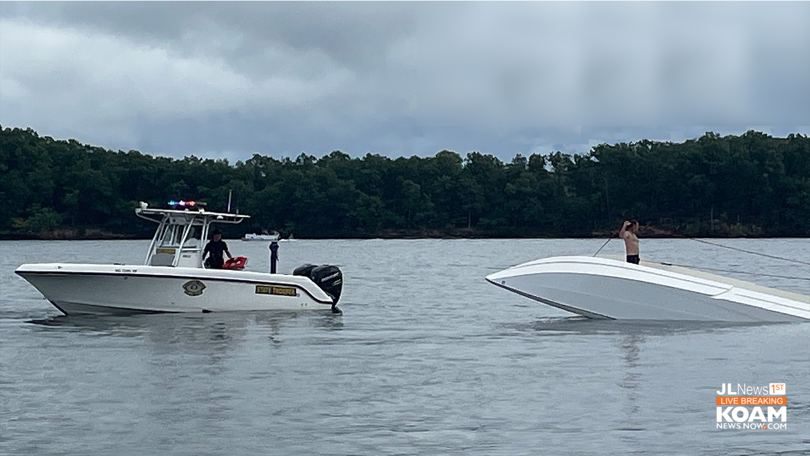 Powerboat capsizes at Lake of the Ozarks, two injured Joplin News