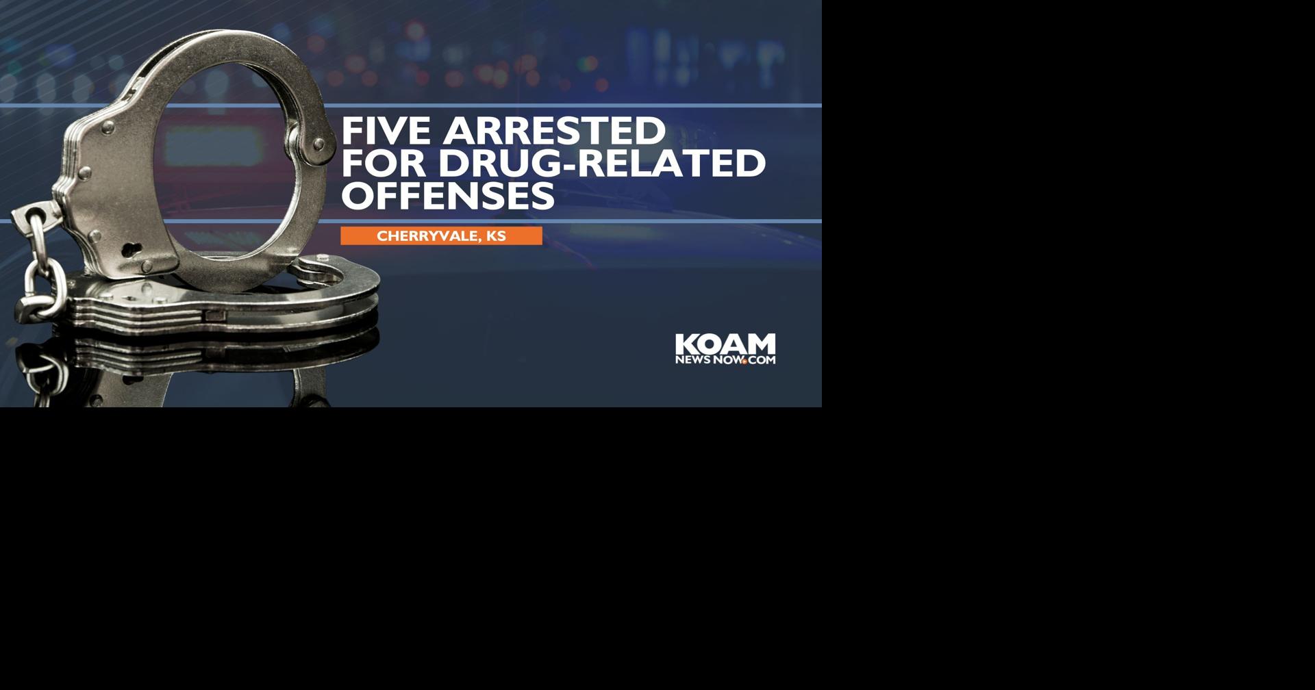 Five arrested in Cherryvale narcotics search warrant operation | Crime ...