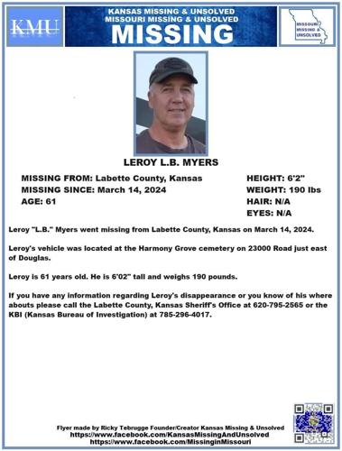 Man missing in Labette County, Kan.; Update, located, rushed to ...