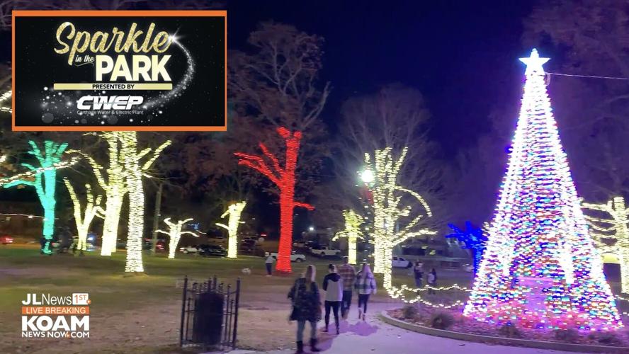 Monday, November 28, 2022 at 6 p.m. Carthage Water and Electric host the lighting of Sparkle in the Park at Central Park. File photo 2021.