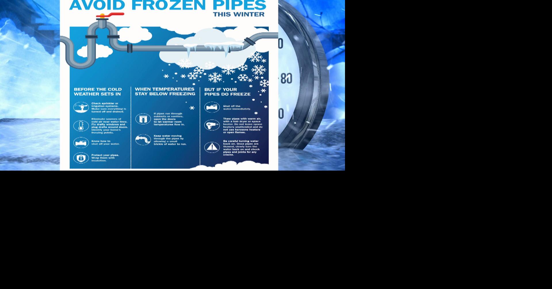 Avoid Frozen Pipes When Temperatures Plummet