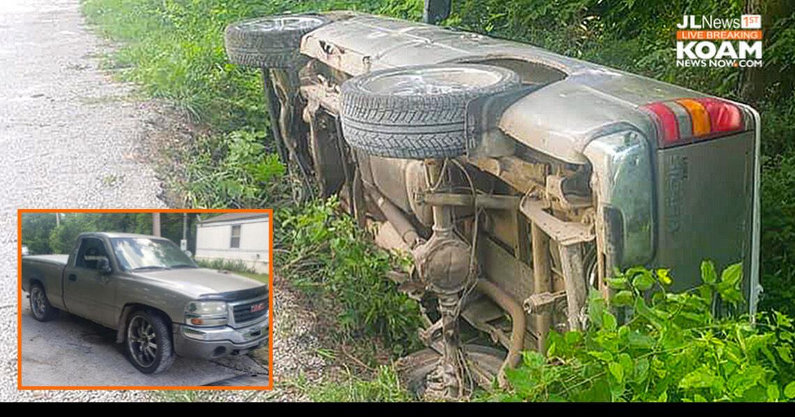 Sarcoxie Police Pursuit, pickup crashes out and driver not located Joplin News First