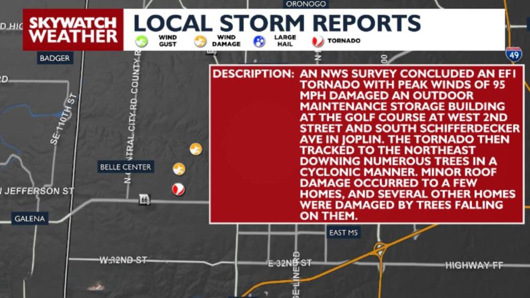 EF-1 tornado confirmed in Joplin; cleanup plans underway | Weather ...