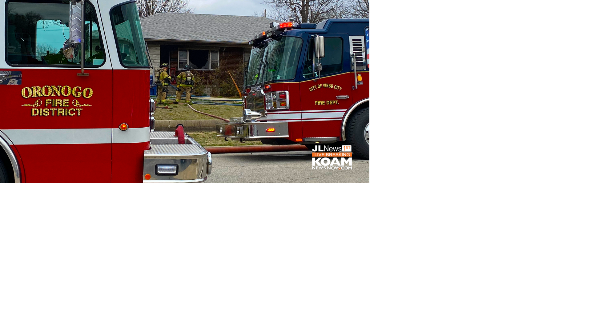 Duplex fire in b City, Joplin Fire and Oronogo Fire rush to assist News