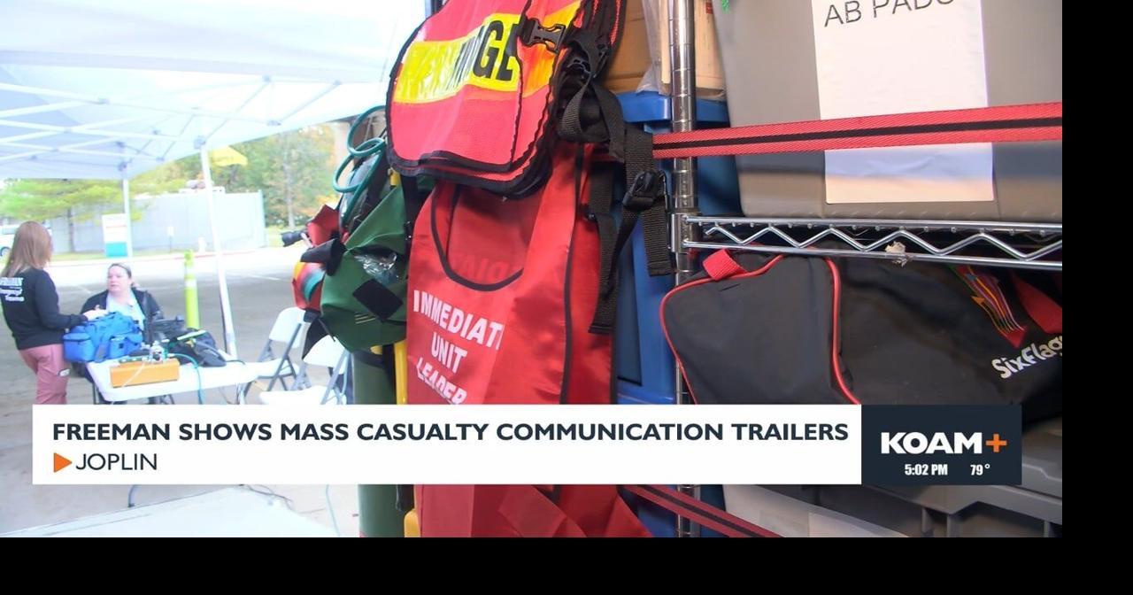 Freeman unveils disaster response trailers | Local News | koamnewsnow.com