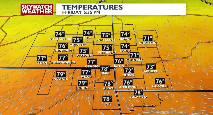 Warmer Temperatures Ahead with Rain Chances Later in the Week | Top ...
