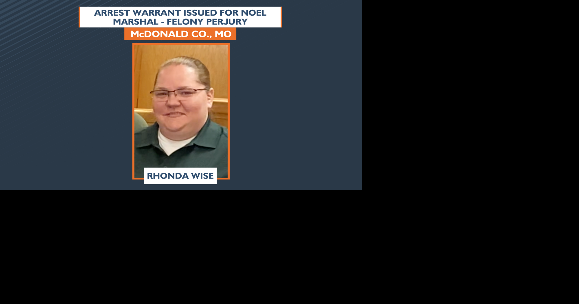 Arrest warrant issued for Noel Marshal on Felony Perjury charge Crime