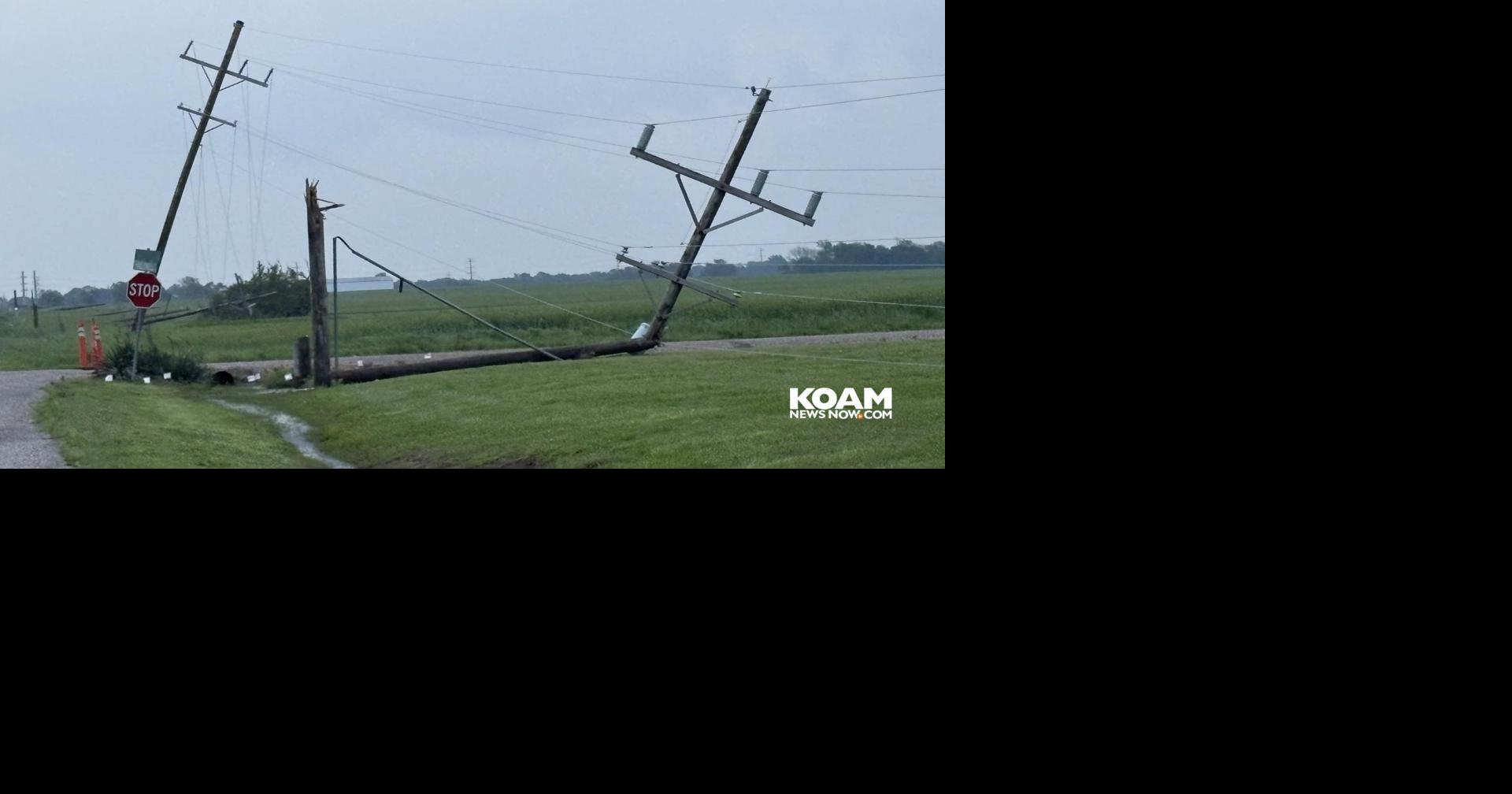 Some Southeast Kansas residents still without power Monday morning