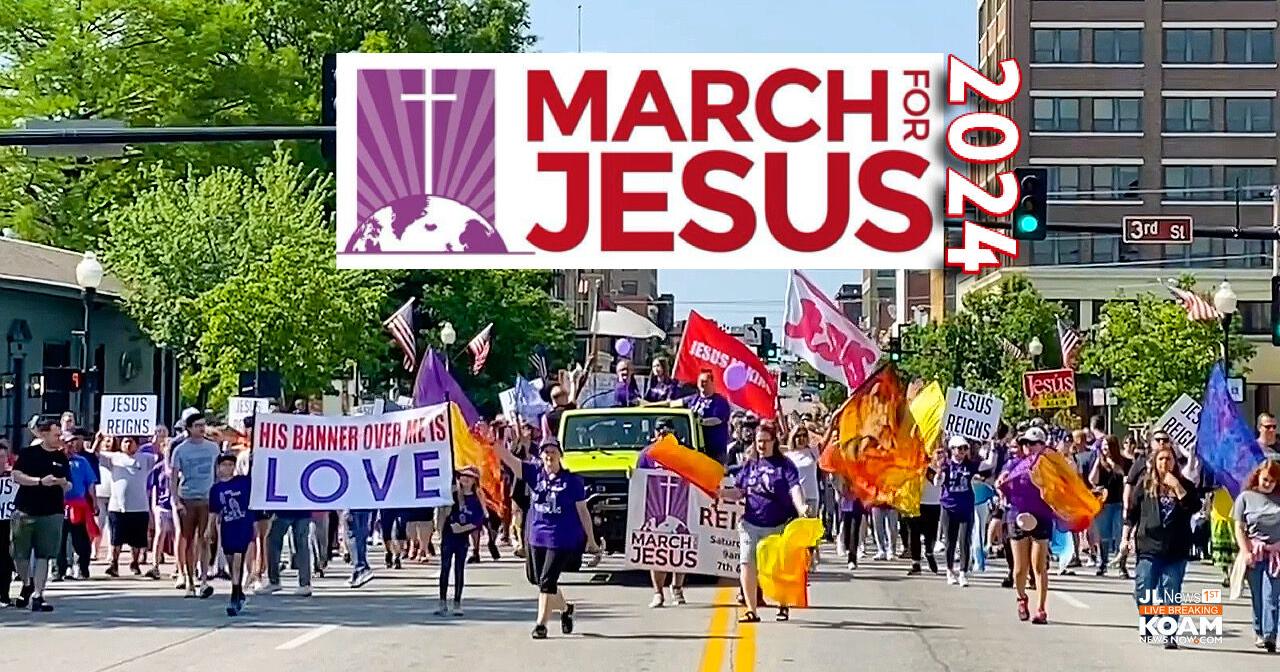 March for Jesus 2024, Downtown Joplin to Landreth Park - Vimarsana News