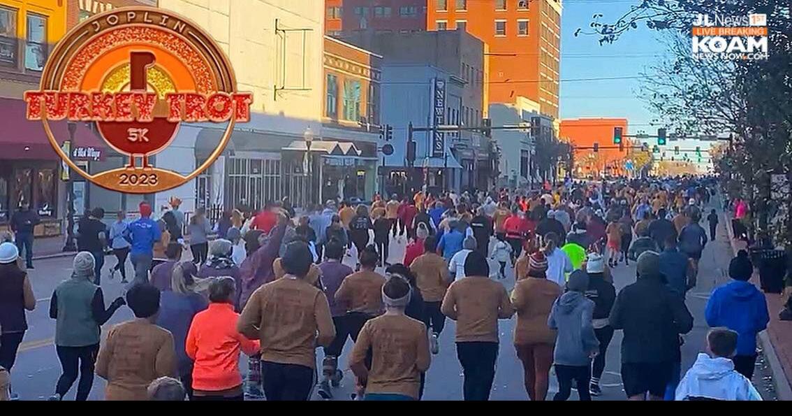 Thanksgiving tradition Downtown Joplin Turkey Trot, 1M and 5K