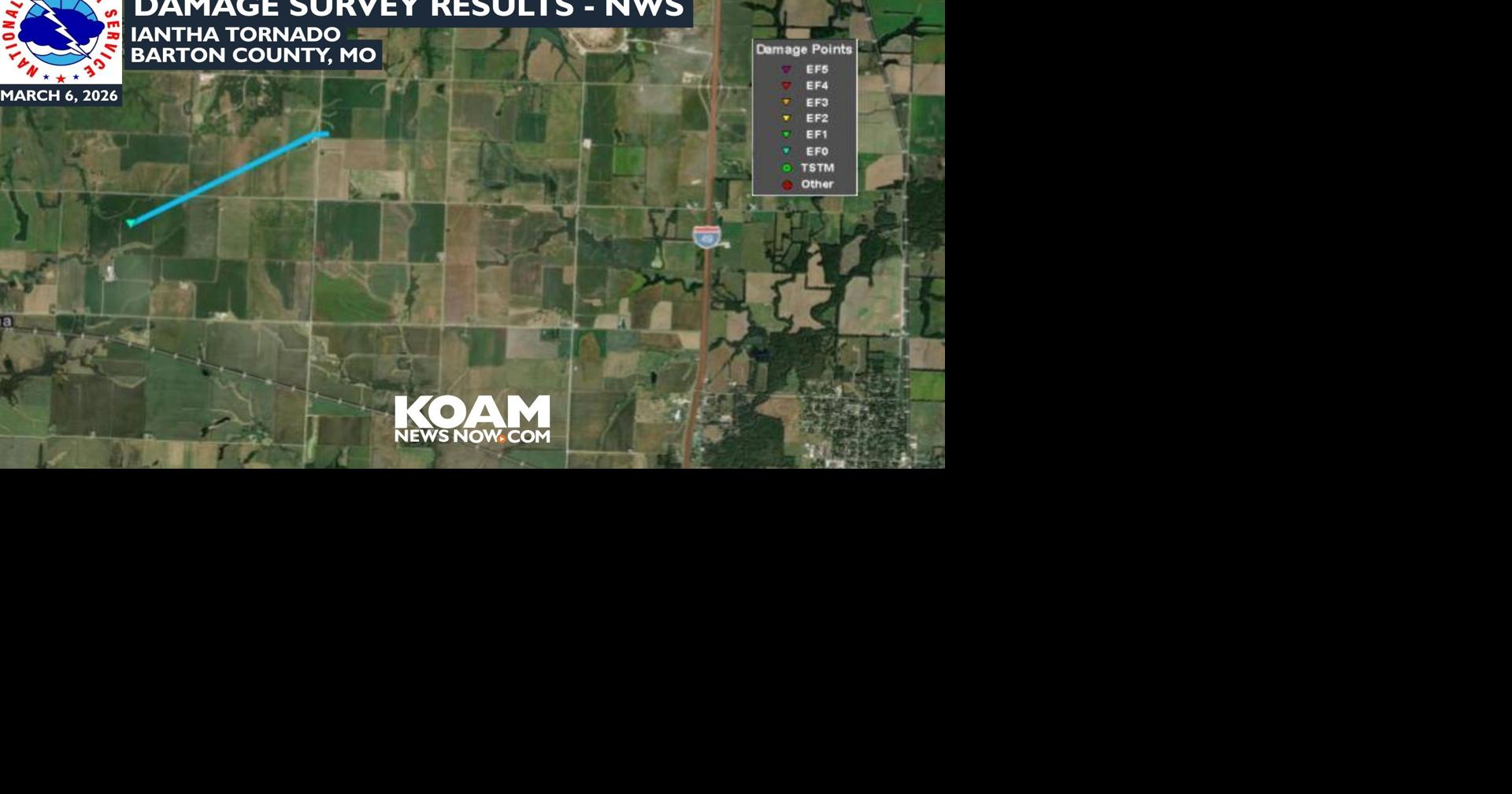 National Weather Service confirms tornado touchdown in Barton County ...