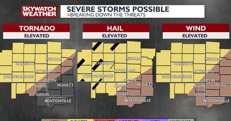 Warm and windy today, strong-severe storms moving in overnight | Top ...