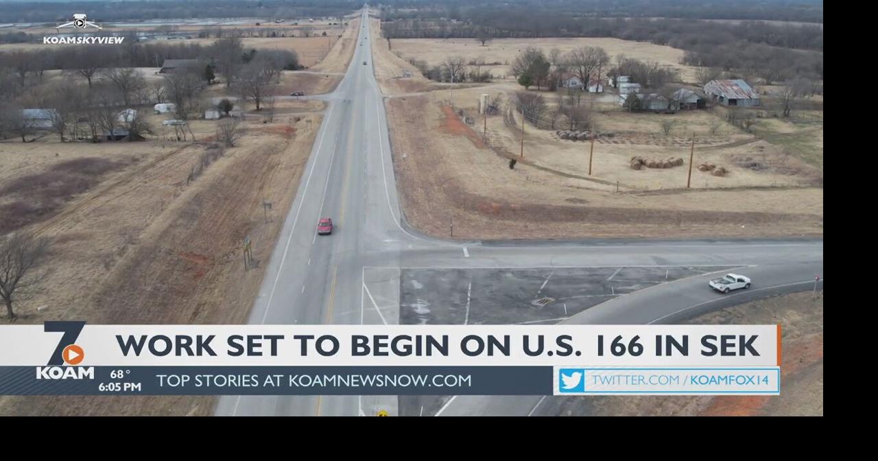 KDOT to begin work on stretch of U.S. 166 in SEK | Local News ...