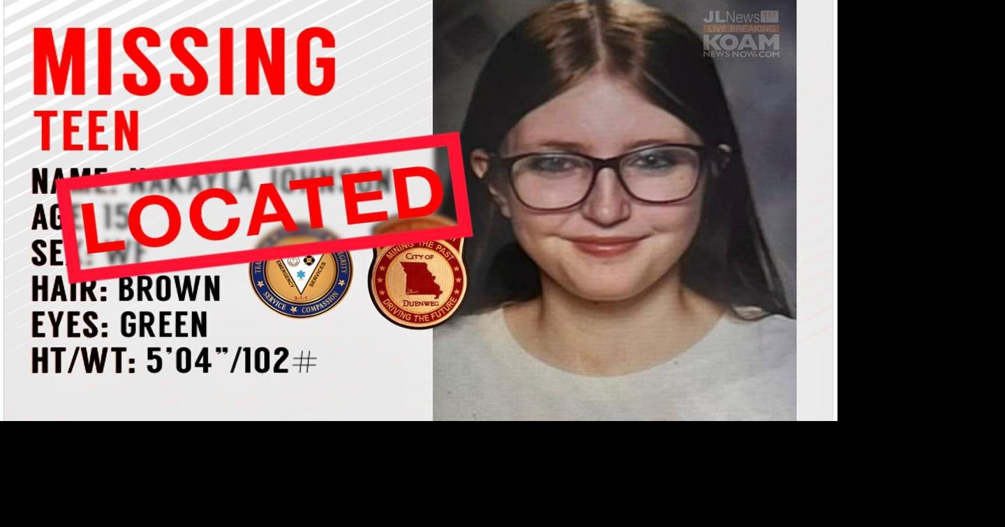 Have you seen this missing teen from Duenweg Joplin News First