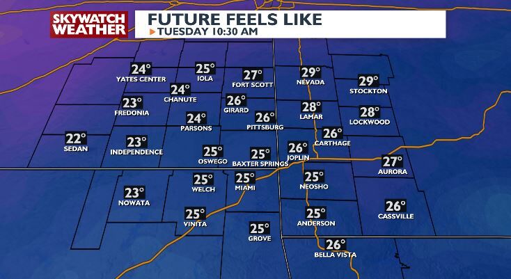 Possibility of Thunderstorms Monday Evening as Cold Front Moves Through ...
