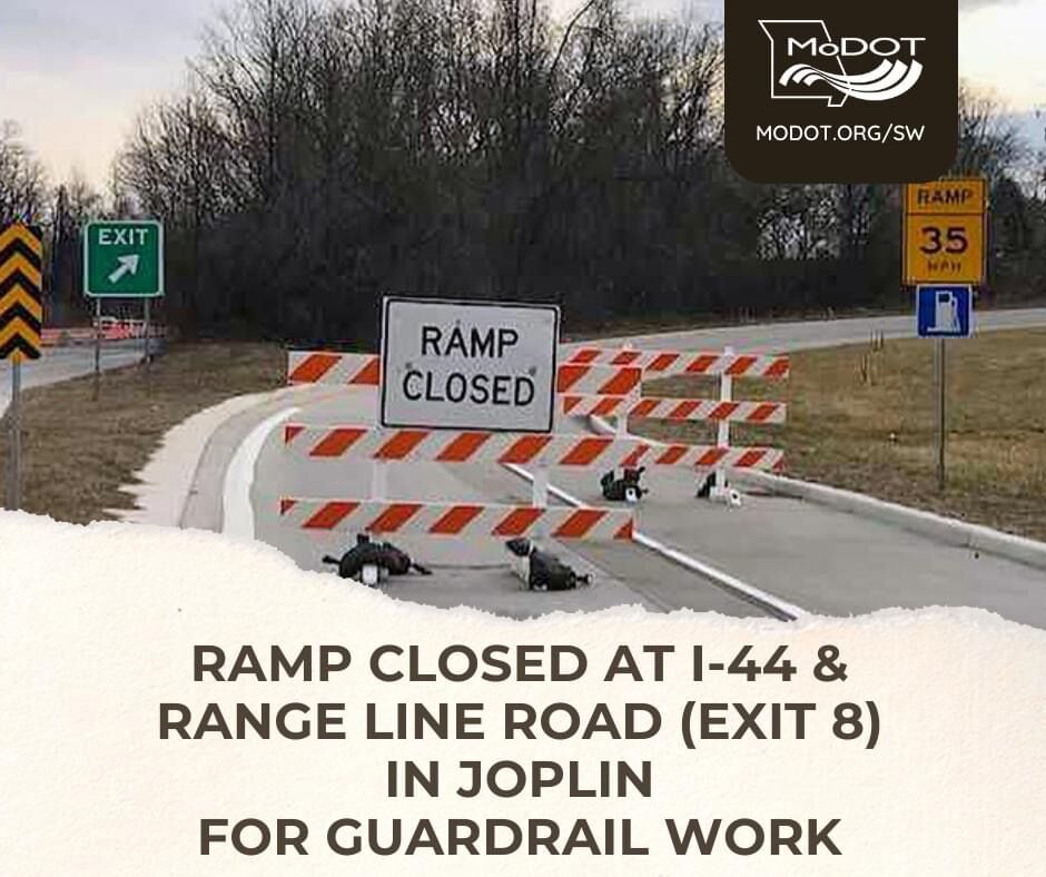I-44 exit 8 ramp to Rangeline reopens to all traffic after fatal