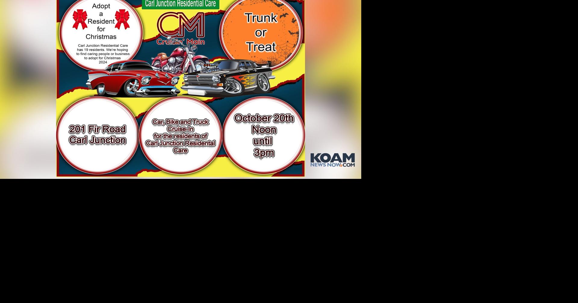 Carl Junction Residential Care to host trunk or treat Events