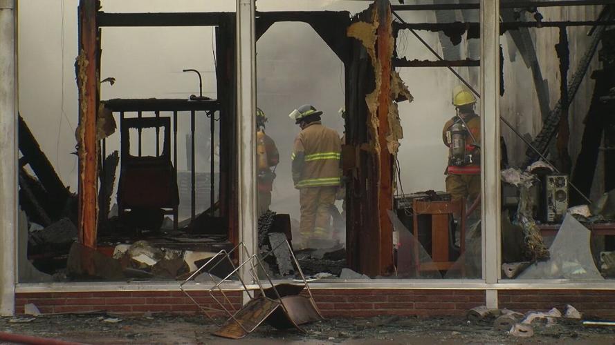 Noel fire sends 2 to hospital, damages store and mosque Local News