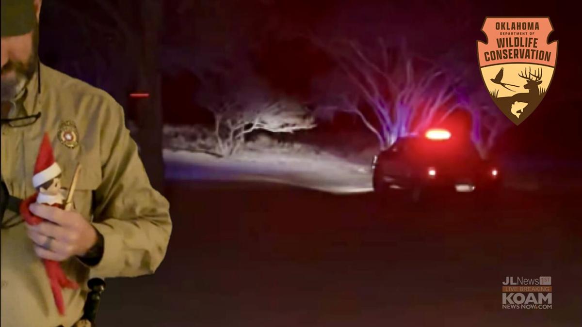 Oklahoma Game Warden arrests "Buzz the Elf" spotlighting and illegally