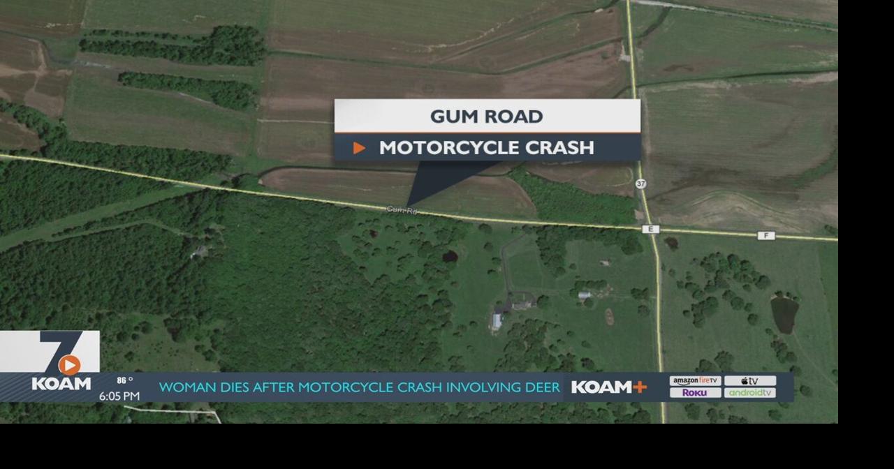 One of two people in motorcycle crash involving a deer dies of injuries ...