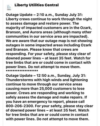 Stom photos: 25,000+ no power in our region; High winds take down tree ...