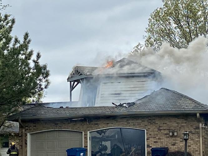 House fire in Loma Linda, Mo.; Redings Mill Fire assisted by Mo./Okla