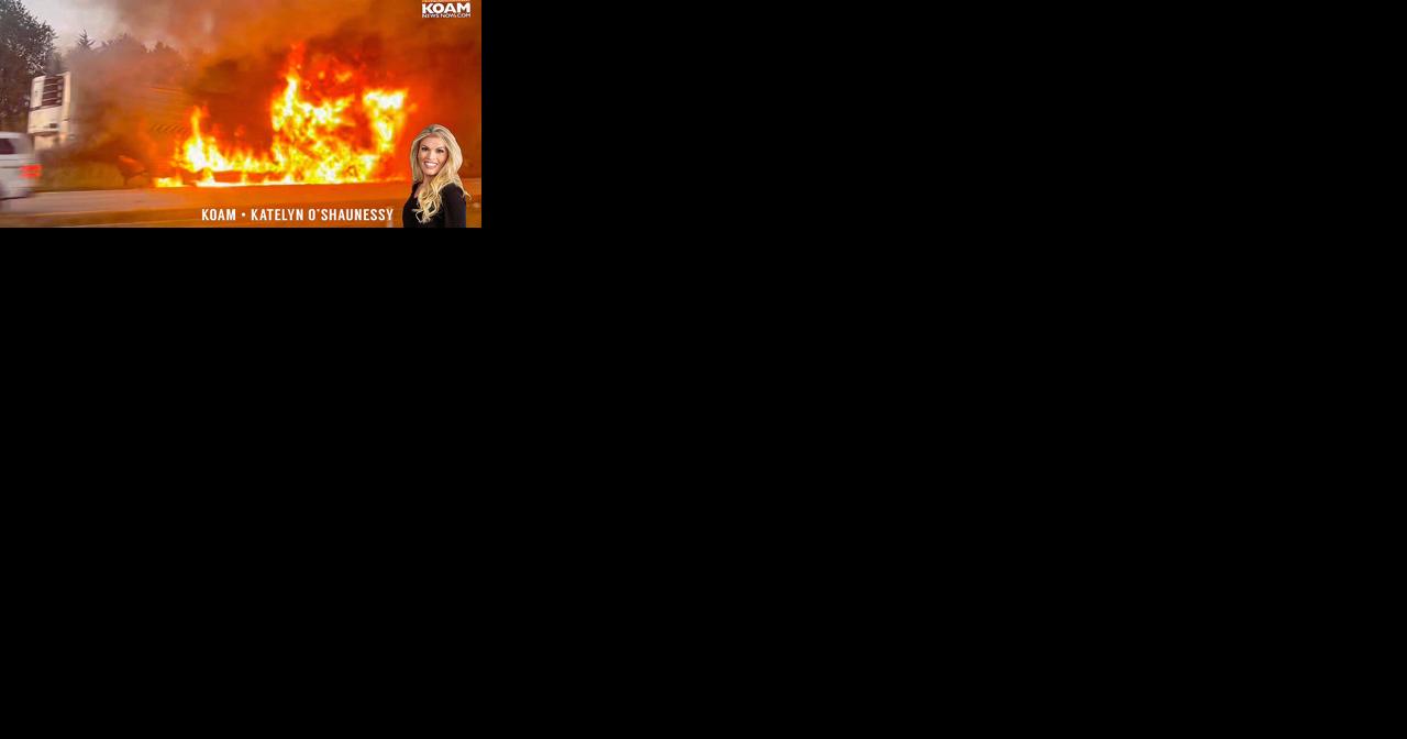 Semi-truck unhooks safely as trailer burns on I-44 in Greene County - Vimarsana News