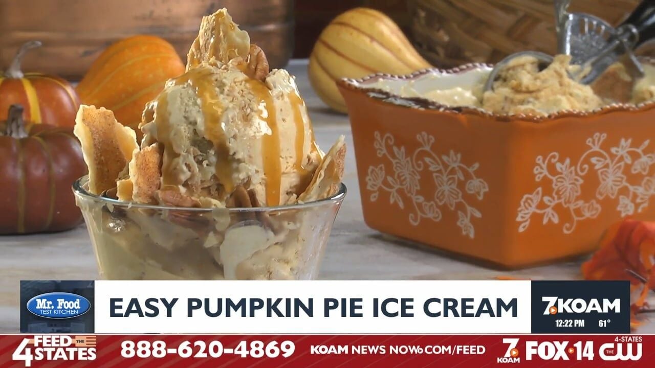 Easy Pumpkin Pie Ice Cream