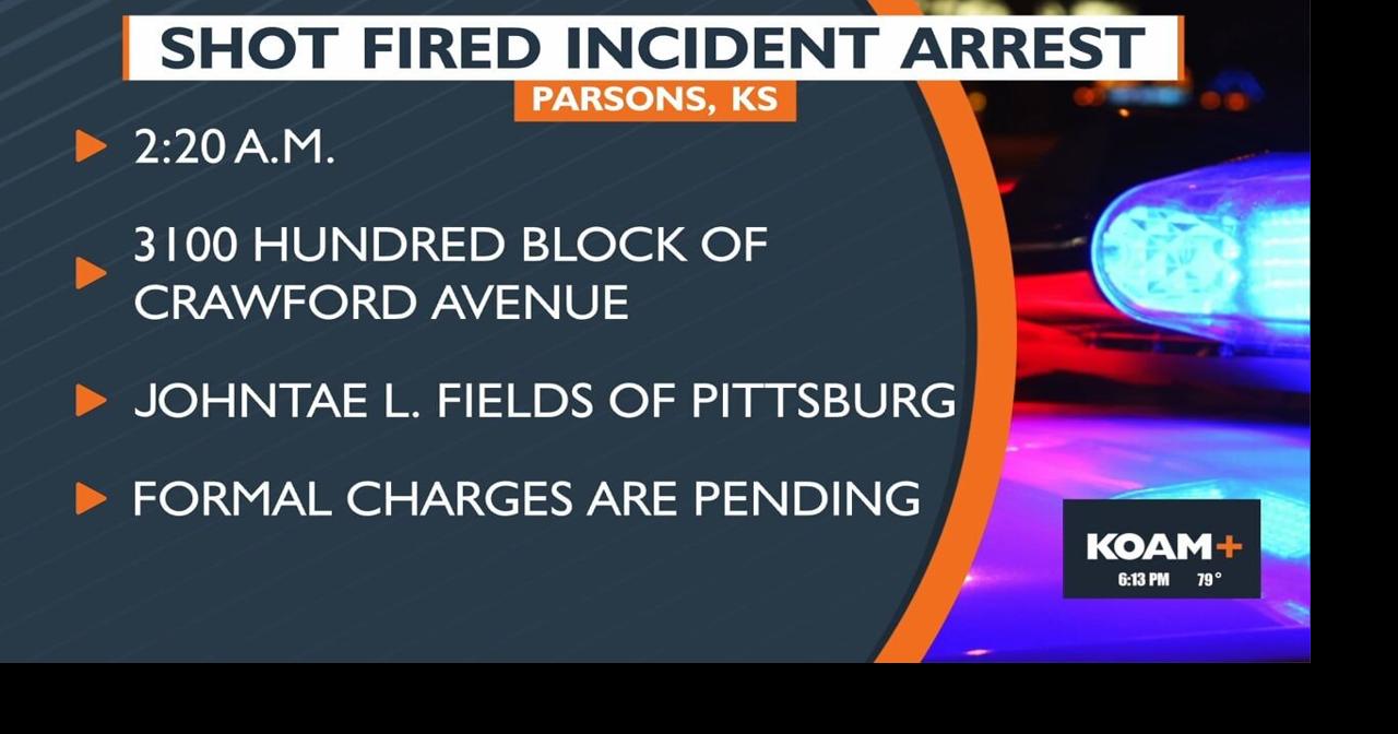 Arrest made in Parsons early morning shooting investigation Crime