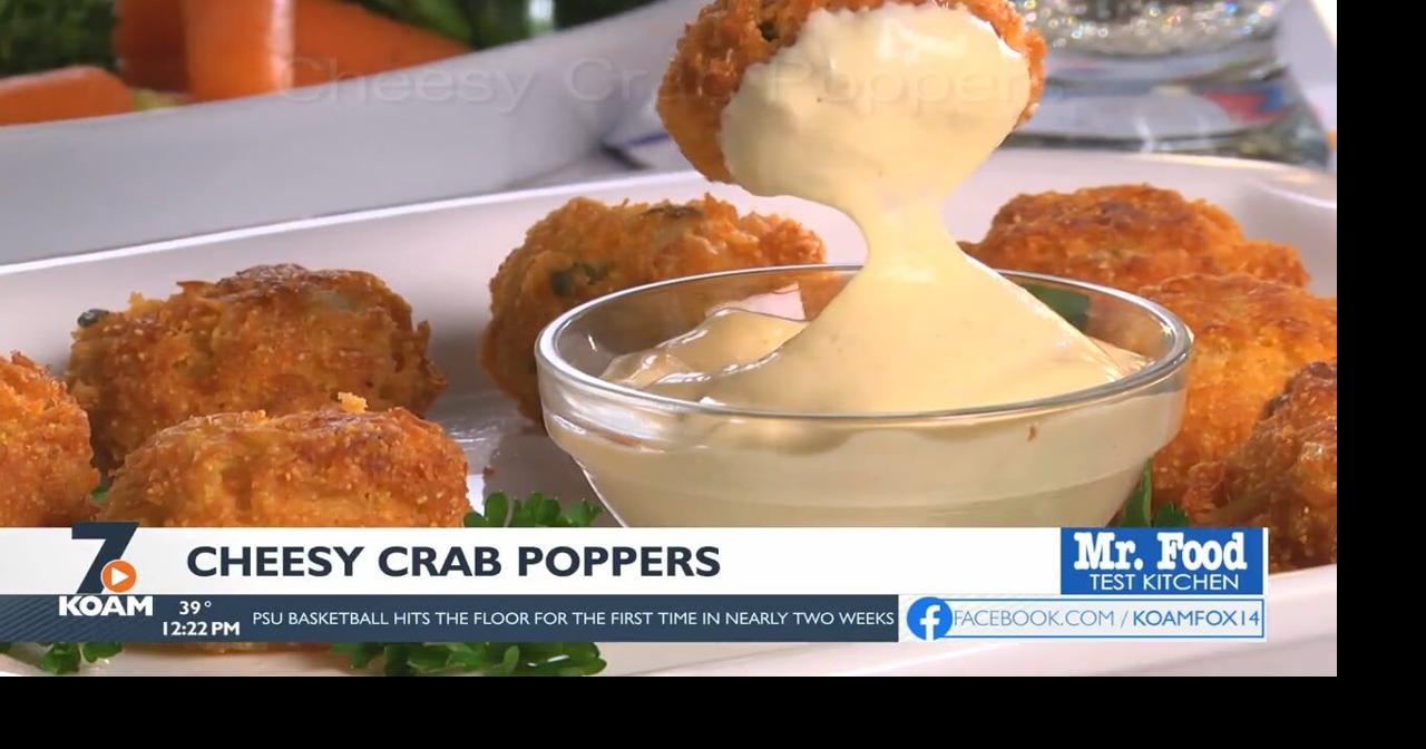 Mr. Food Cheesy Crab Poppers Mr. Food