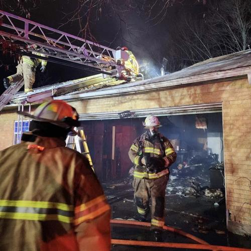 House fire in 4 departments respond to battle flames News