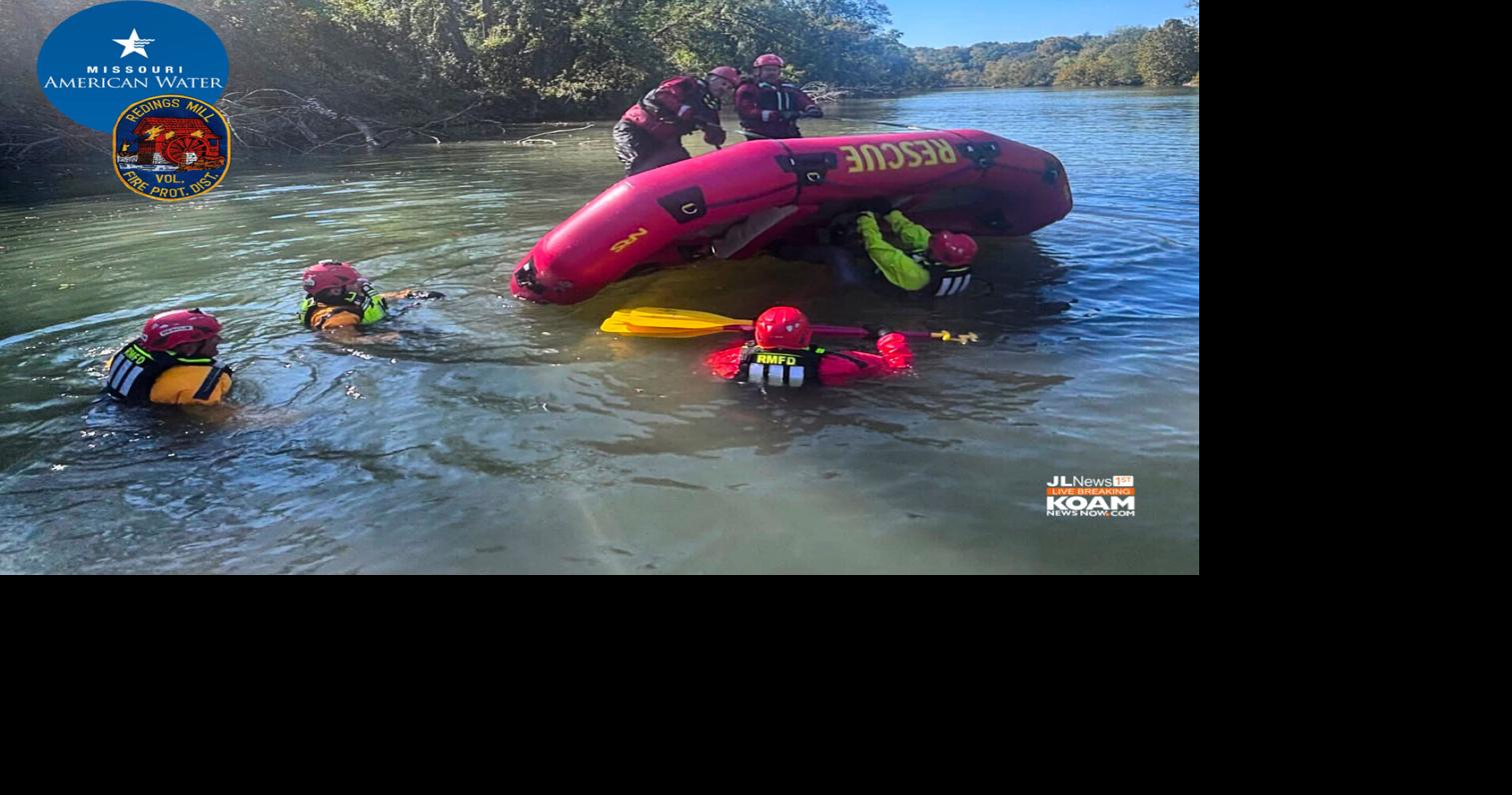 Redings Mill Fire receive grant for rescue raft from Missouri American Water