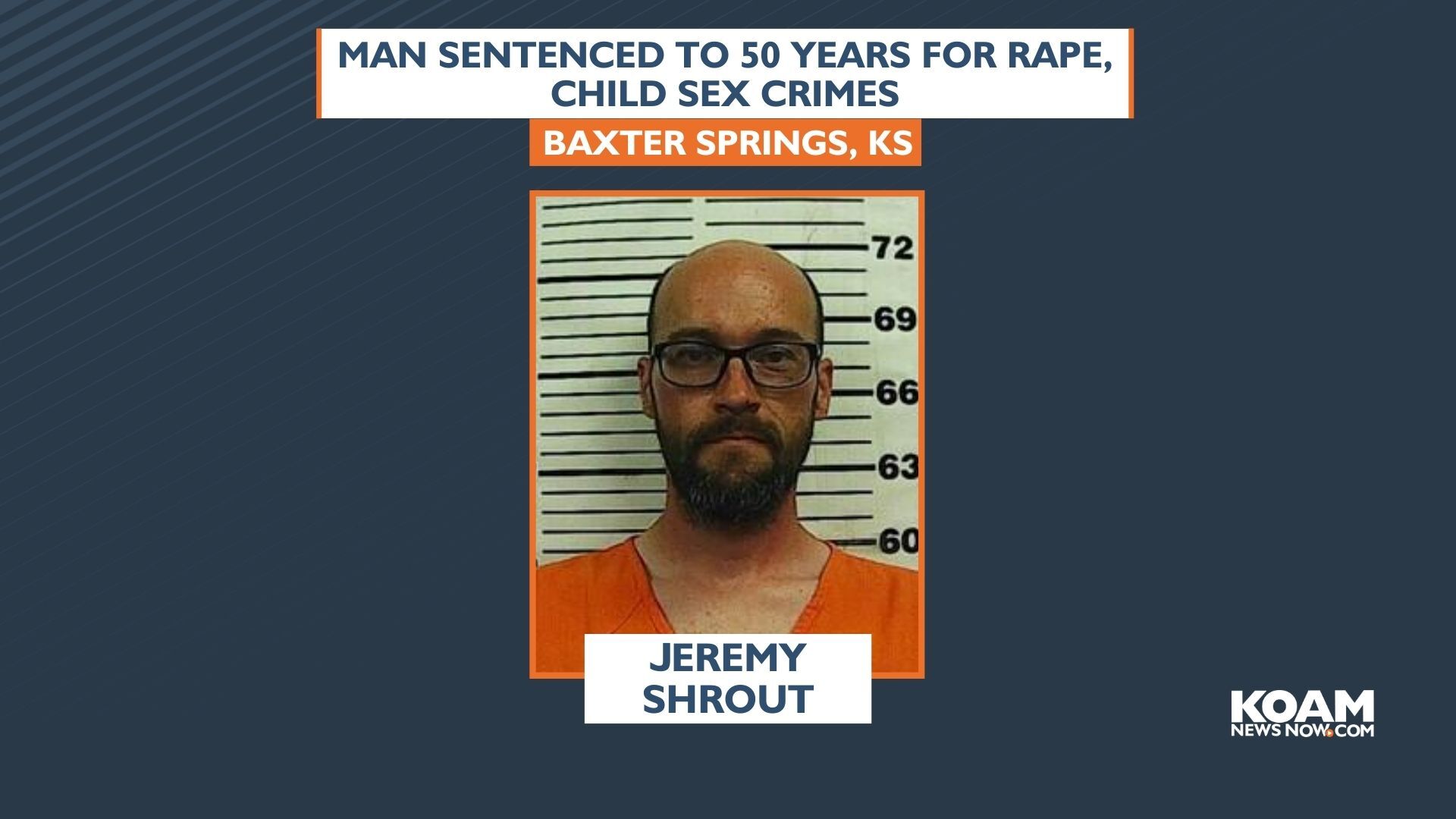Baxter Springs man sentenced to 50 years for rape, child sex crimes ...