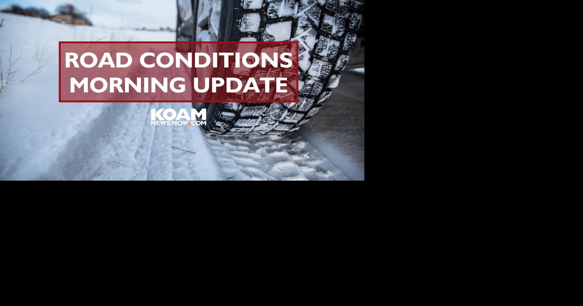 Road conditions update: Most roads covered or partially covered | Local ...