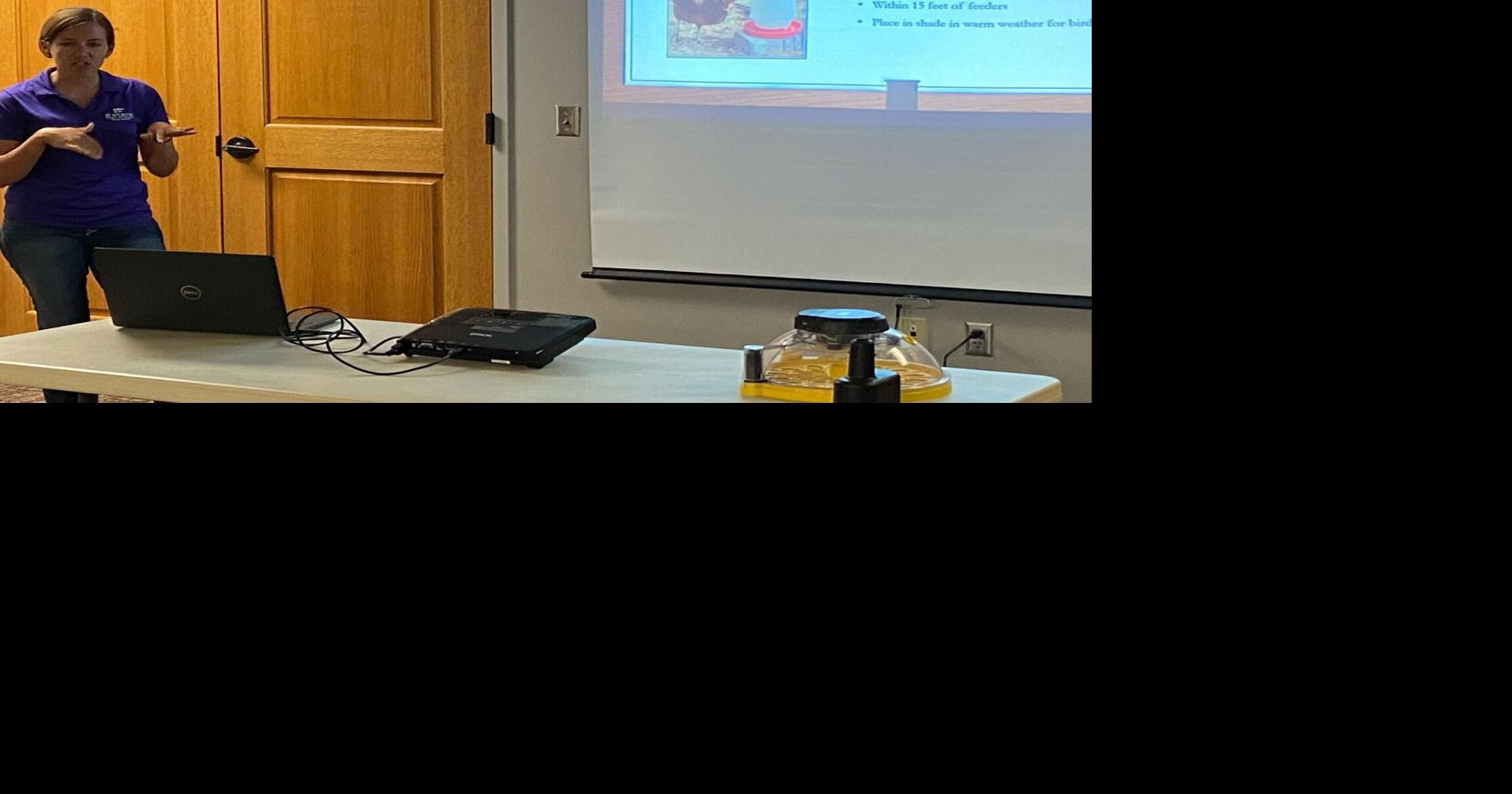 Girard Public Library hosts backyard chicken Lifestyle