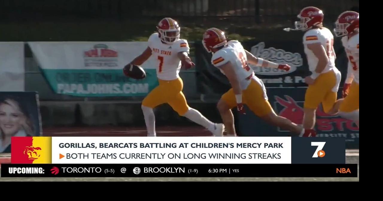 Gorillas, Bearcats battling at Children's Mercy Park | Video ...