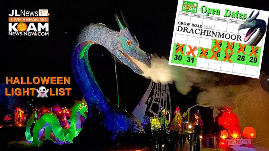 Halloween Light List from Joplin News First 2022 Events