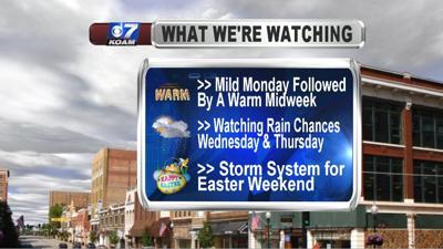 Up and down temperatures this week | Weather | koamnewsnow.com