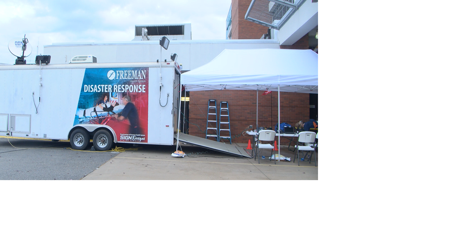 Freeman unveils mass casualty trailers | | koamnewsnow.com