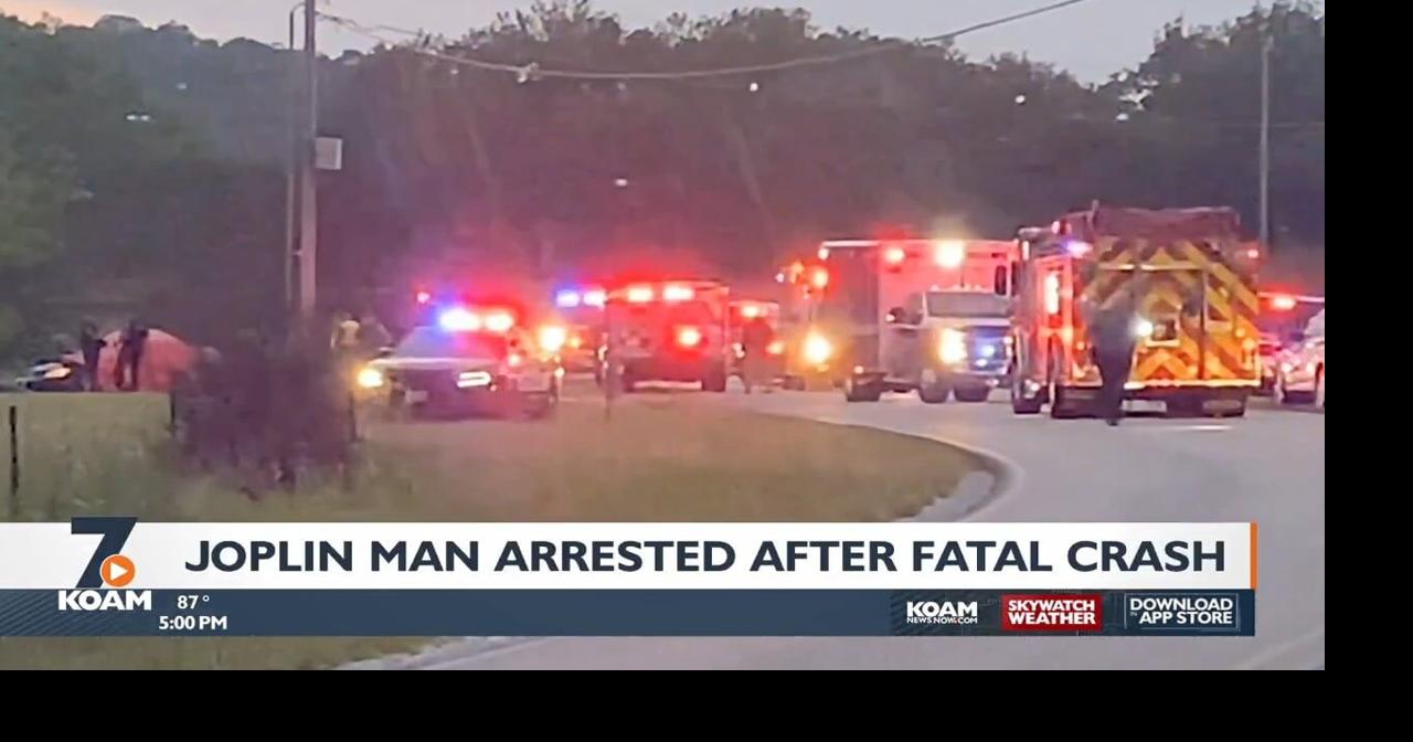 Joplin Man Arrested After Fatal Crash (06/22/2023) Video