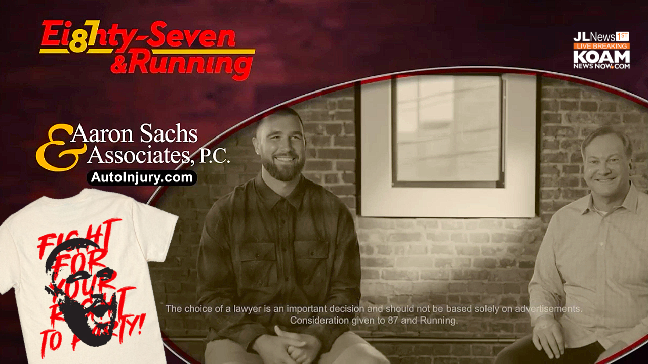 Travis Kelce releases new T-shirt, proceeds benefit his charity, 87 and ...