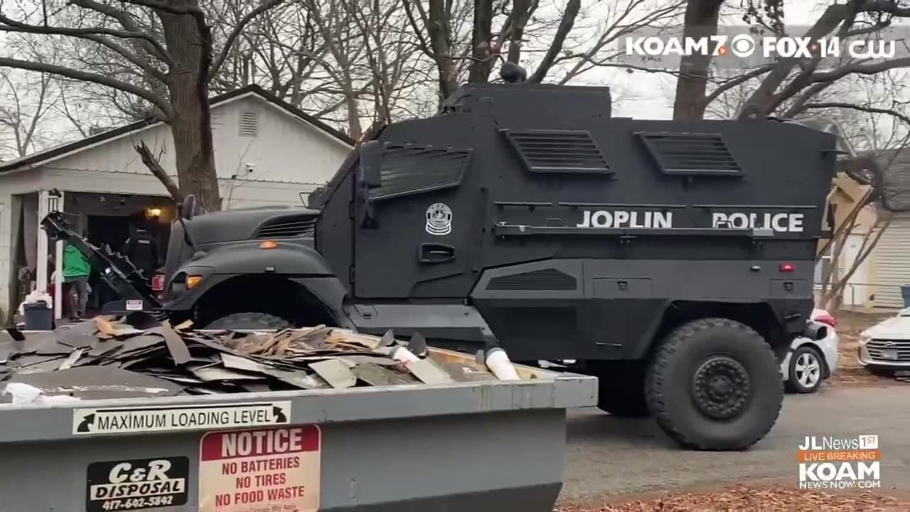 Joplin SWAT secure residence for Search Warrant on Connor