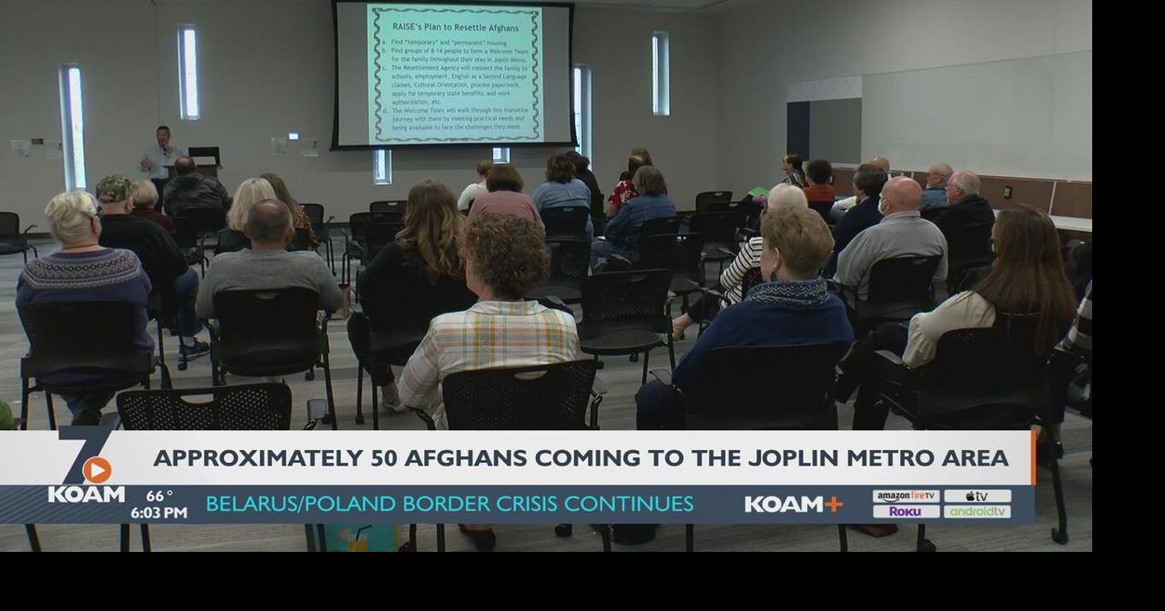 Public meeting held in Joplin to discuss Afghan refugees coming to the ...