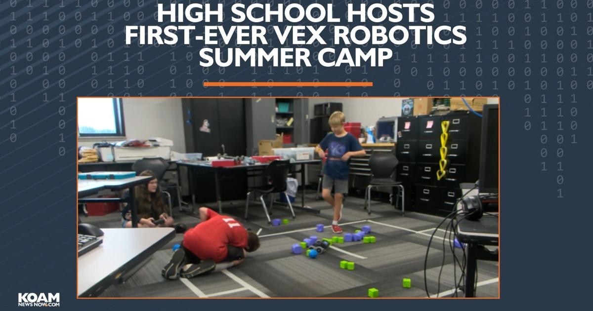 McDonald County High School hosts firstever VEX Robotics summer camp