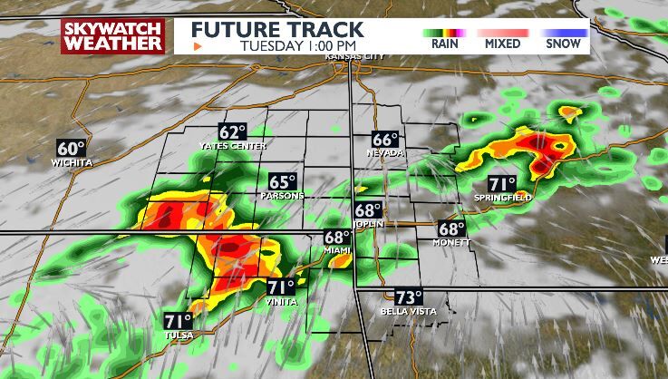 Storms Expected to Bring Flooding, Hail, and Strong Winds by Tuesday ...